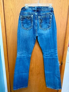 Miss Me Medium Wash Blue Bootcut Jeans - Size 32